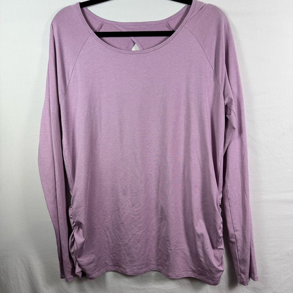 Lucy Activewear Purple Long Sleeve Shirt Women's no size